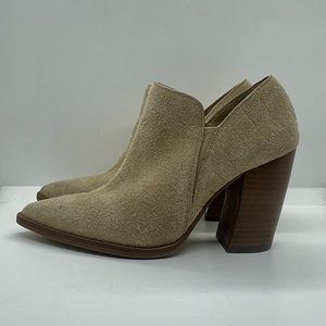 Vince Camuto Sand Suede Ankle Bootie 7